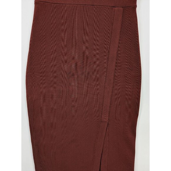 Aritzia Babaton Brown Midi Sweater Dress S - Picture 5 of 10